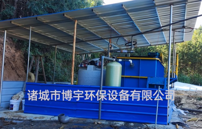 韶關(guān)客戶(hù)定制一套溶氣氣浮機(jī)處理養(yǎng)豬場(chǎng)污水