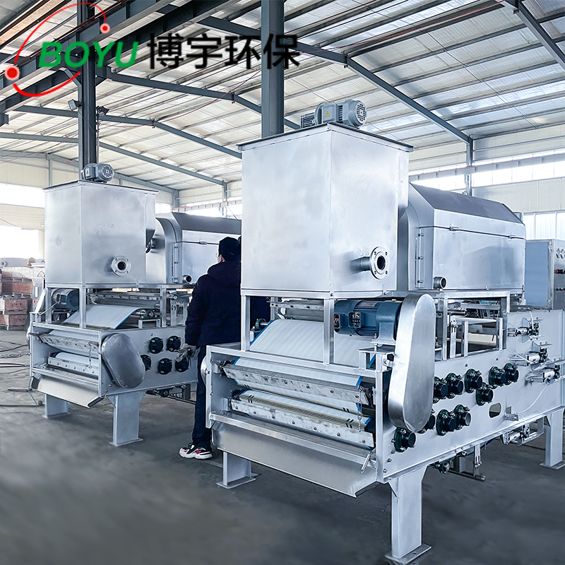 轉(zhuǎn)鼓式濃縮污泥脫水機